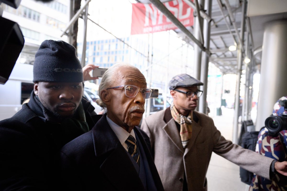 Crisis at City Hall: Hochul meeting with NYC pols on Mayor Adams' future as possible removal looms 2 Rev. Al Sharpton arrives at Gov. Kathy Hochul's Midtown office for a meeting on Mayor Adams' future