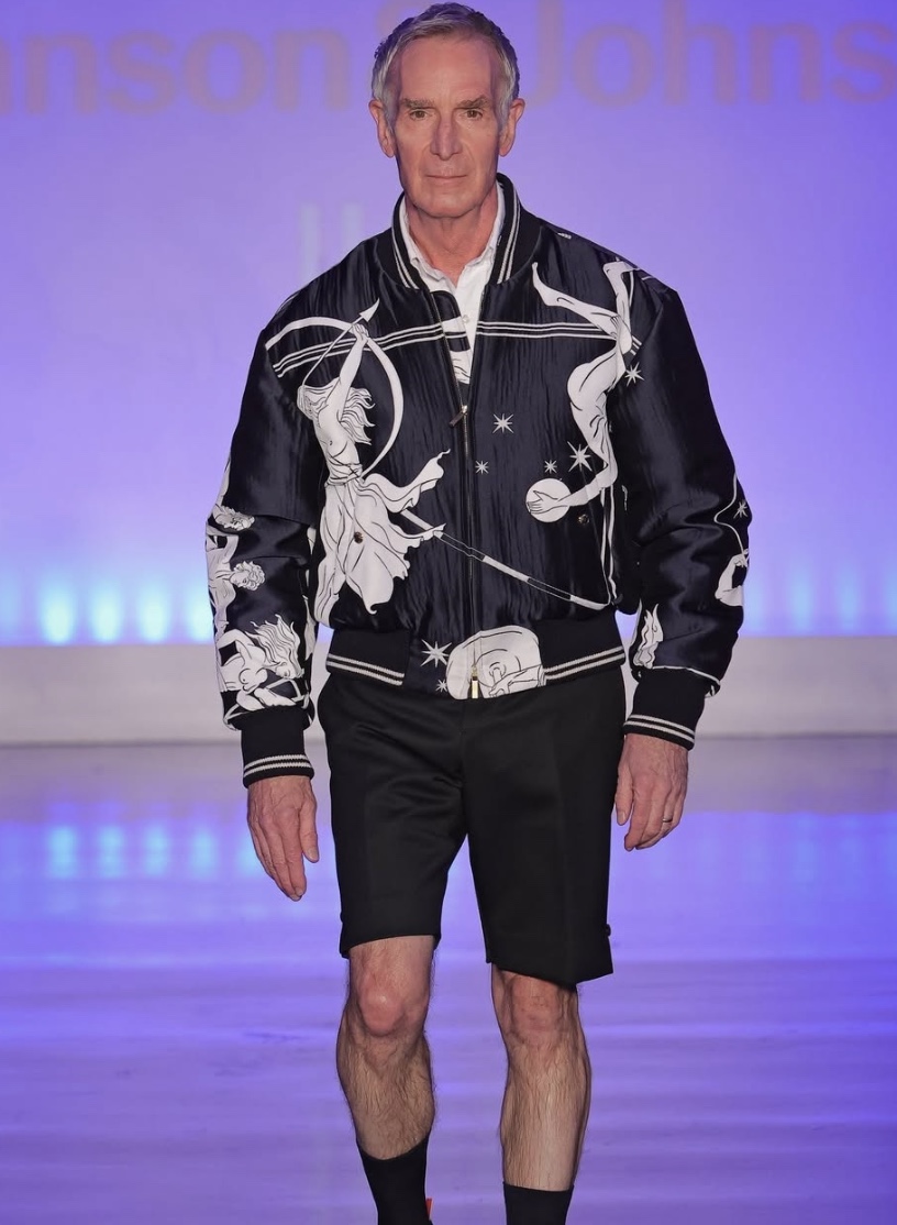 Bill Nye at Blue Jacket Fashion Show
