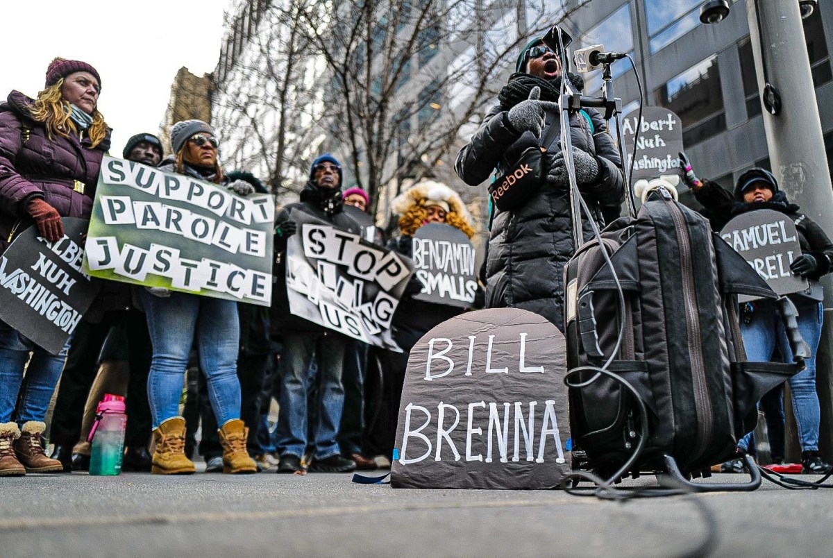 Midtown rally seeks prison culture reform as Hochul announces charges against guards in inmate Robert Brooks' prison murder 2