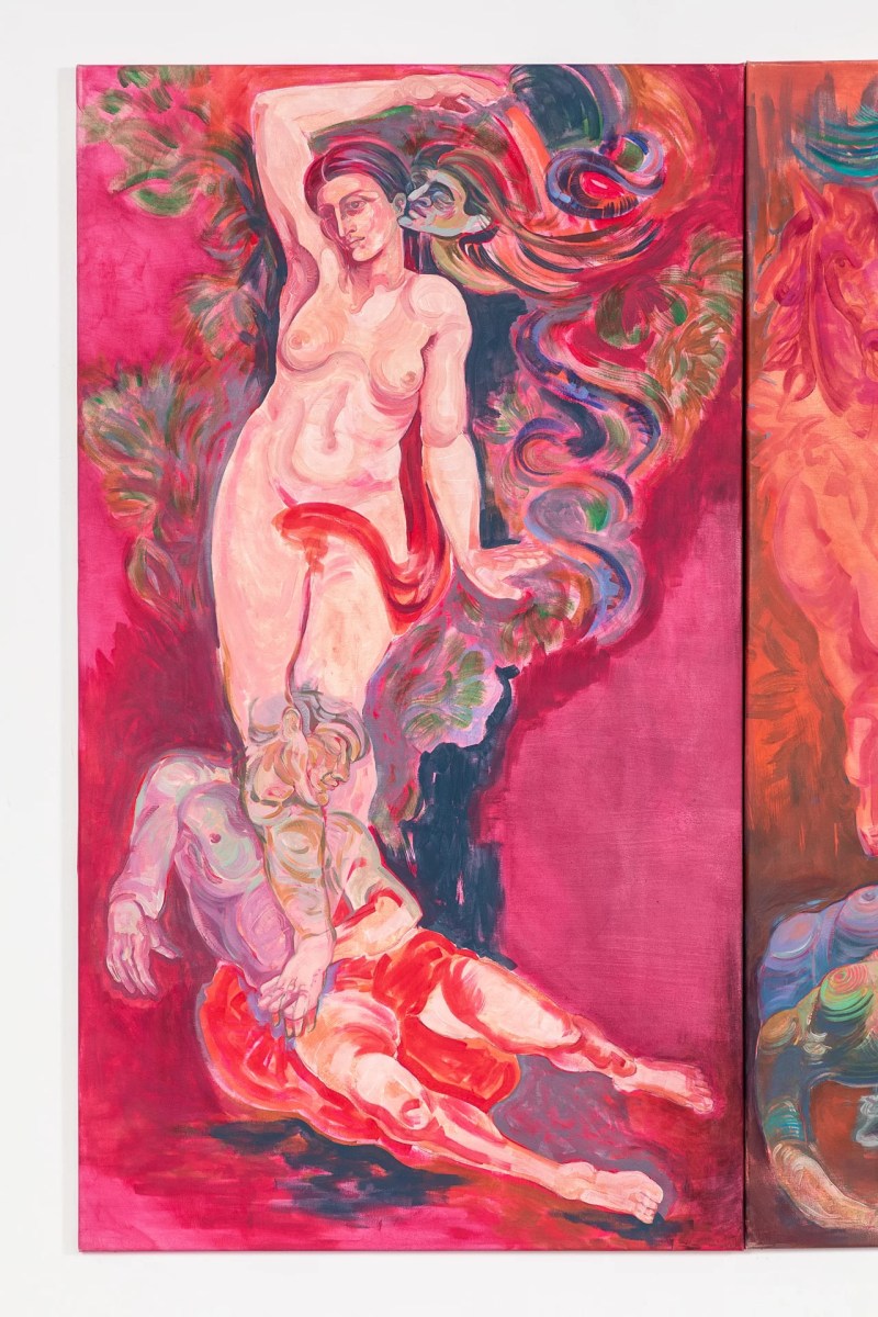 Dara Maillard paints history’s ghosts — and they stare right back 3 "The Severed Heads" by Dara Maillard, 2023