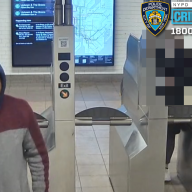 Cops are looking for a suspect who assaulted a woman in Lenox Hill.