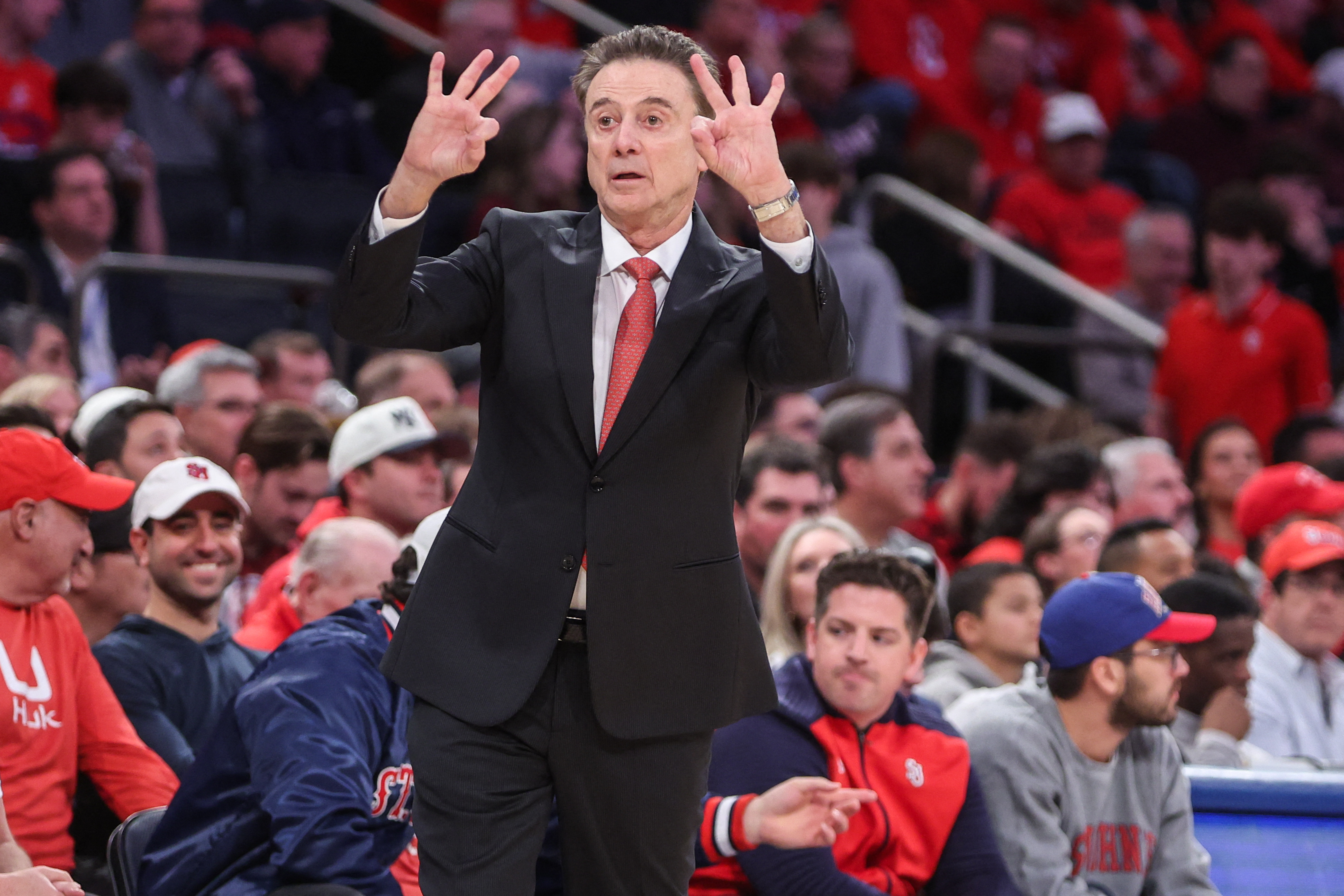 St. John's Rick Pitino enjoying another NCAA Tournament shot with career winding down 2 Rick PItino St. John's