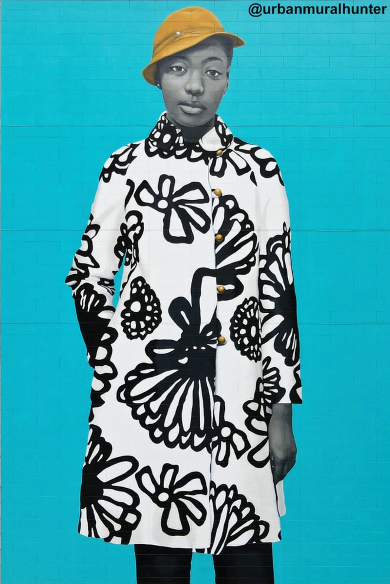 Amy Sherald: The queen of grace and power takes on the Whitney Museum 4 Untitled Amy Sherald mural in Philadelphia
