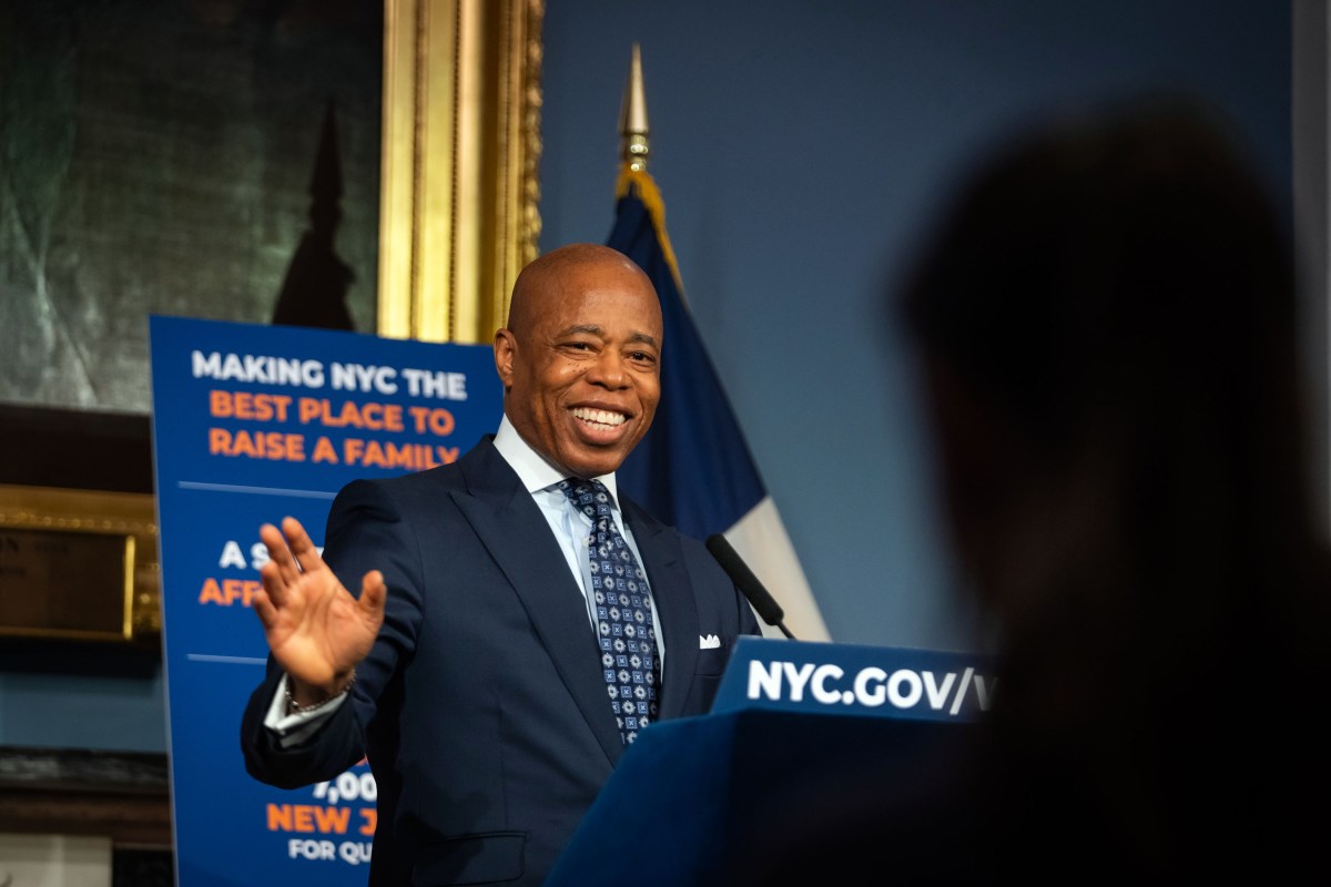 Mental health: City Council says they found serious flaws in Mayor Adams' involuntary removal policy in new report 3 Mayor Adams smiling at press conference