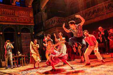 The Broadway company of "Buena Vista Social Club"