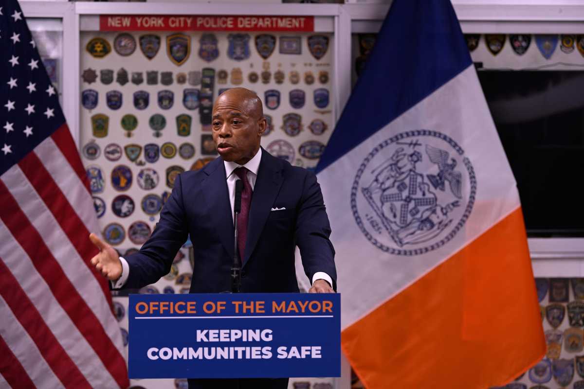 Mayor Eric Adams