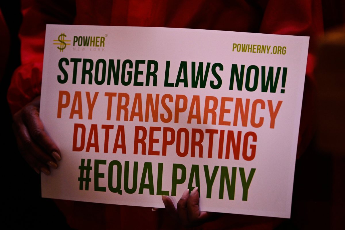 PowHerNY are demanding equal pay for woman.