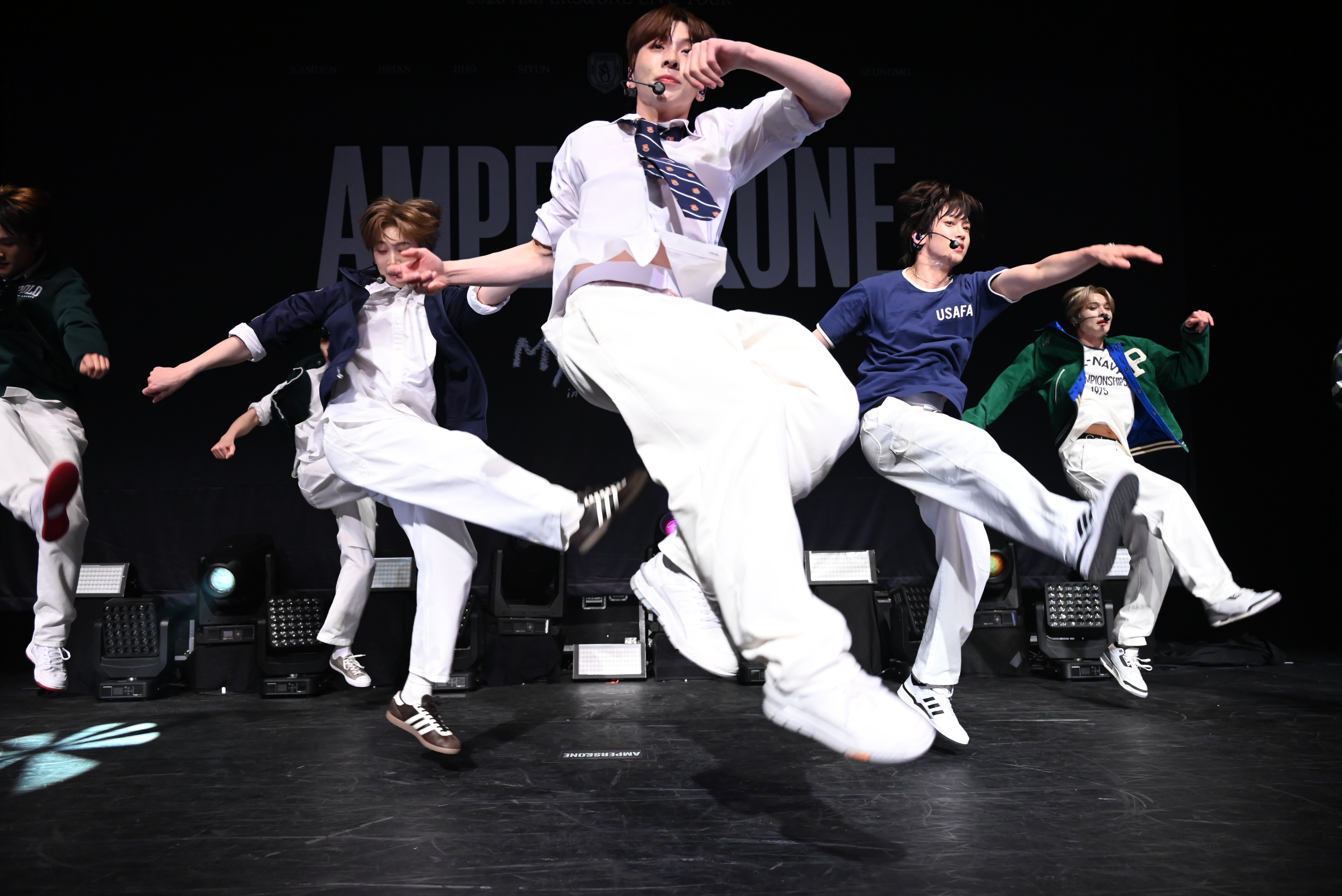 AMPERS&ONE K-pop group kicks off world tour.