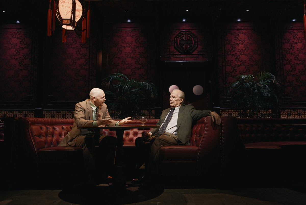 Bill Burr and Michael McKeon in "Glengarry Glen Ross" revival