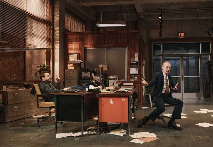 Kieran Culkin and Bob Odenkirk in Glengarry Glen Ross revival