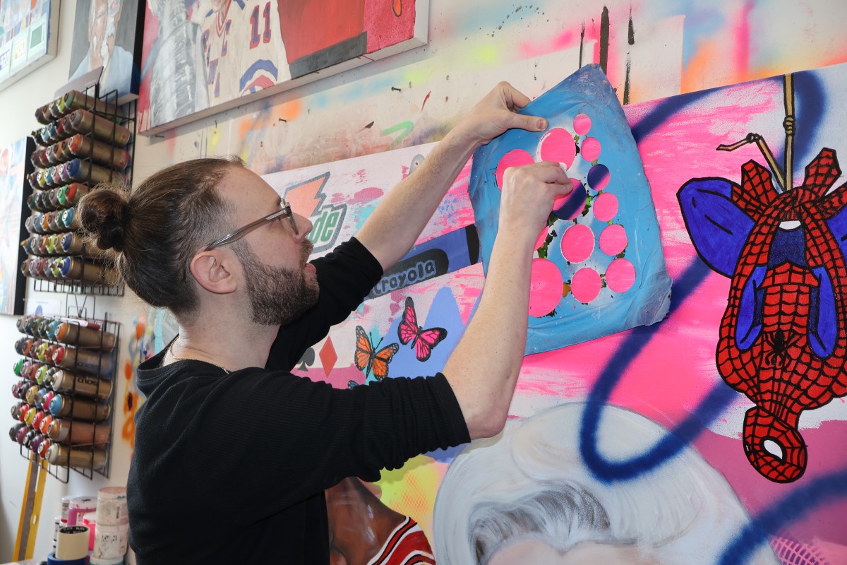 Jeremy Wolff brings his signature style to New York Art Expo 2 Jeremy Wolff.