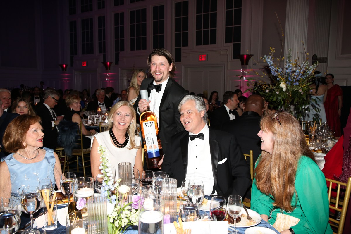 An evening in wonderland: The New York Junior League’s Winter Ball dazzles and delights 2 Jesse Bongiovi with guests at the New York Junior League gala.