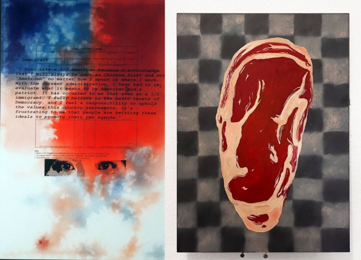 Art by Rodney Ewing (left) and Grace Nkem (right) in NYC Mosaic: Corner x Corner.