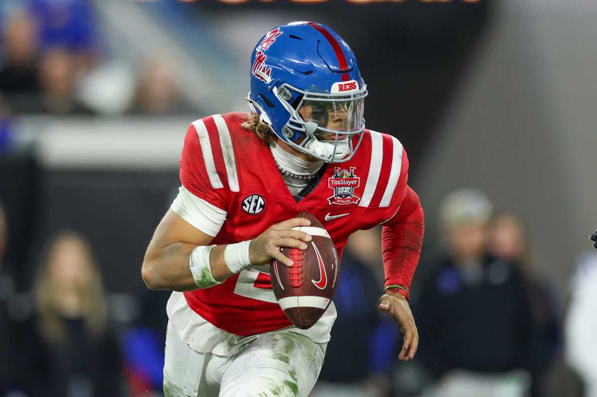 Jaxson Dart Giants Draft