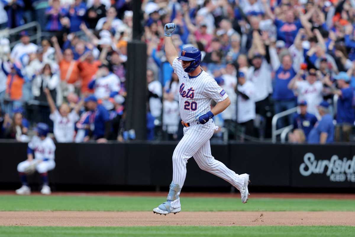 Pete Alonso home run Mets home opener Blue Jays