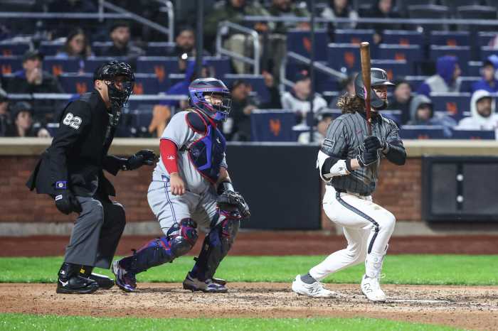 Jesse Winker Mets Blue Jays triple