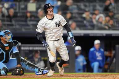 Austin Wells home run Yankees Royals