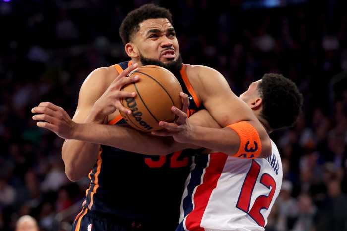 Nets, Knicks Betting Guide: Odds, Lines, and Prediction for Road Matchups on Sunday 3 Karl-Anthony Towns Knicks PIstons Game 2