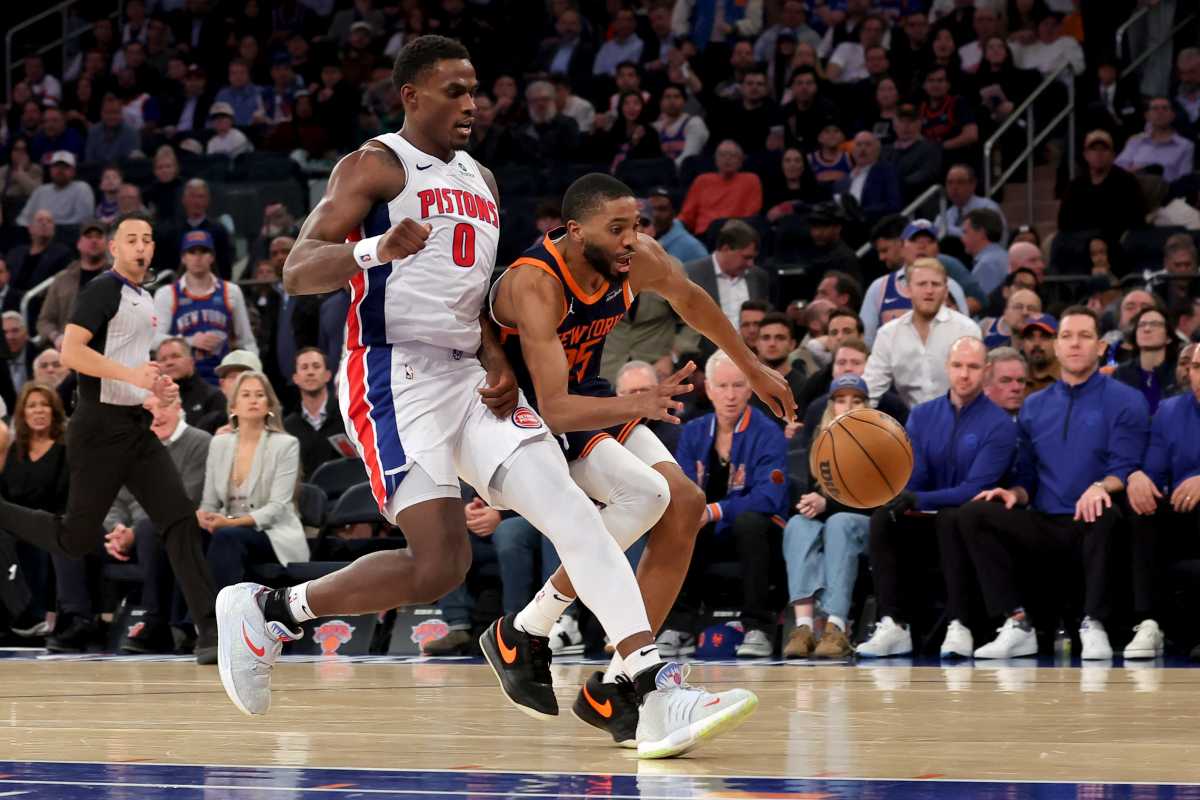 Mikal Bridges Knicks Pistons Game 2