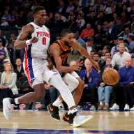 Knicks win streak ends following 118-80 blowout loss to Pistons 13 Mikal Bridges Knicks Pistons Game 2