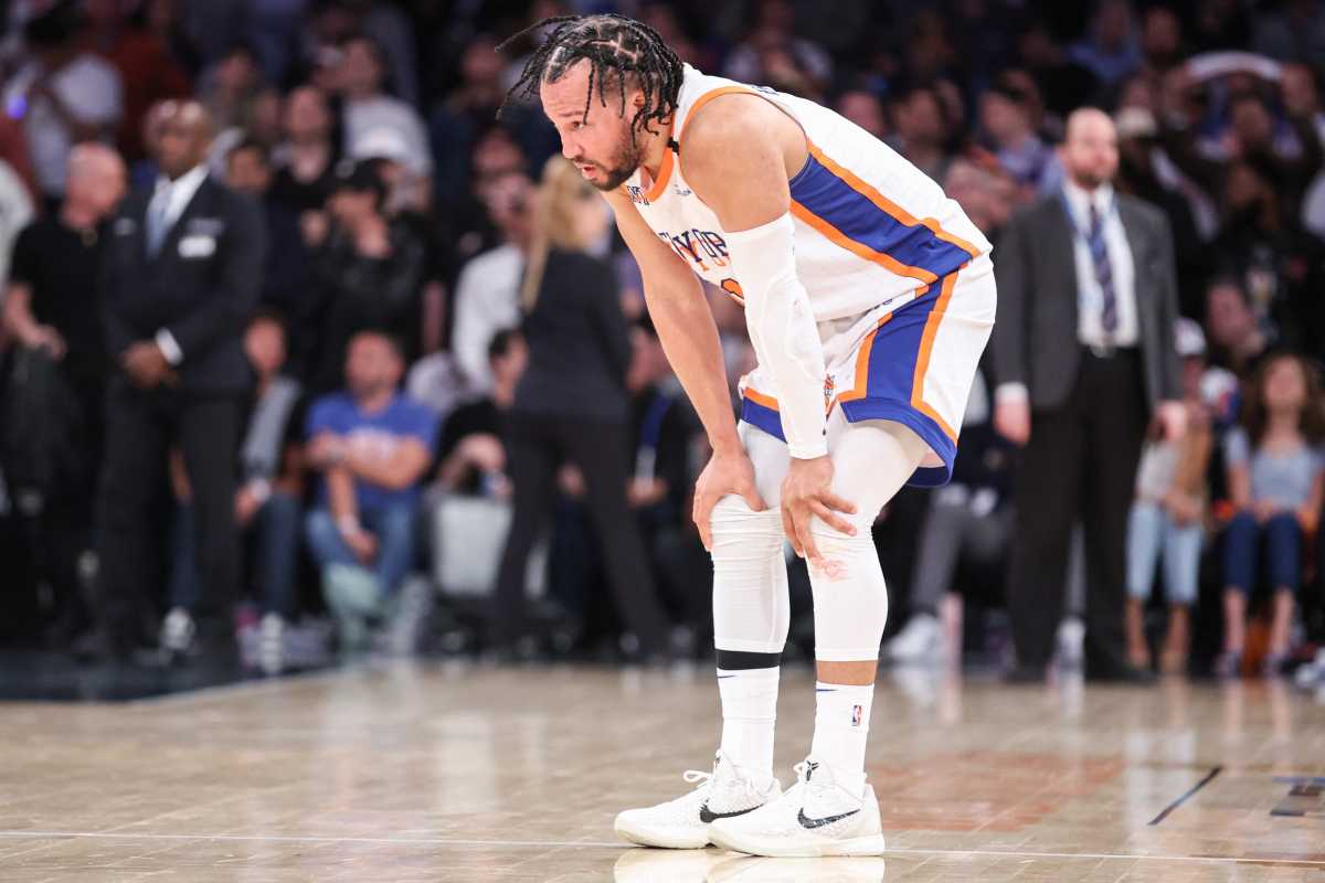 Jalen Brunson injury Knicks Pistons