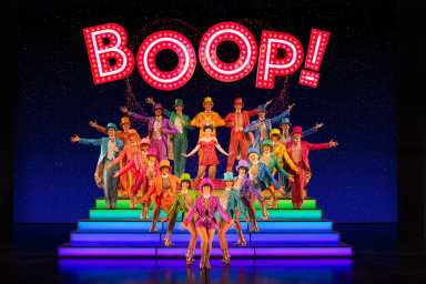the cast of Boop! The Musical