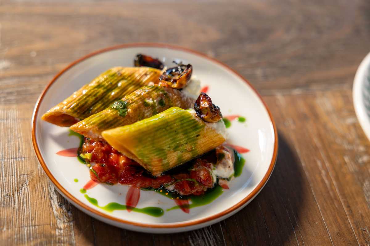 a dish at Be Pasta