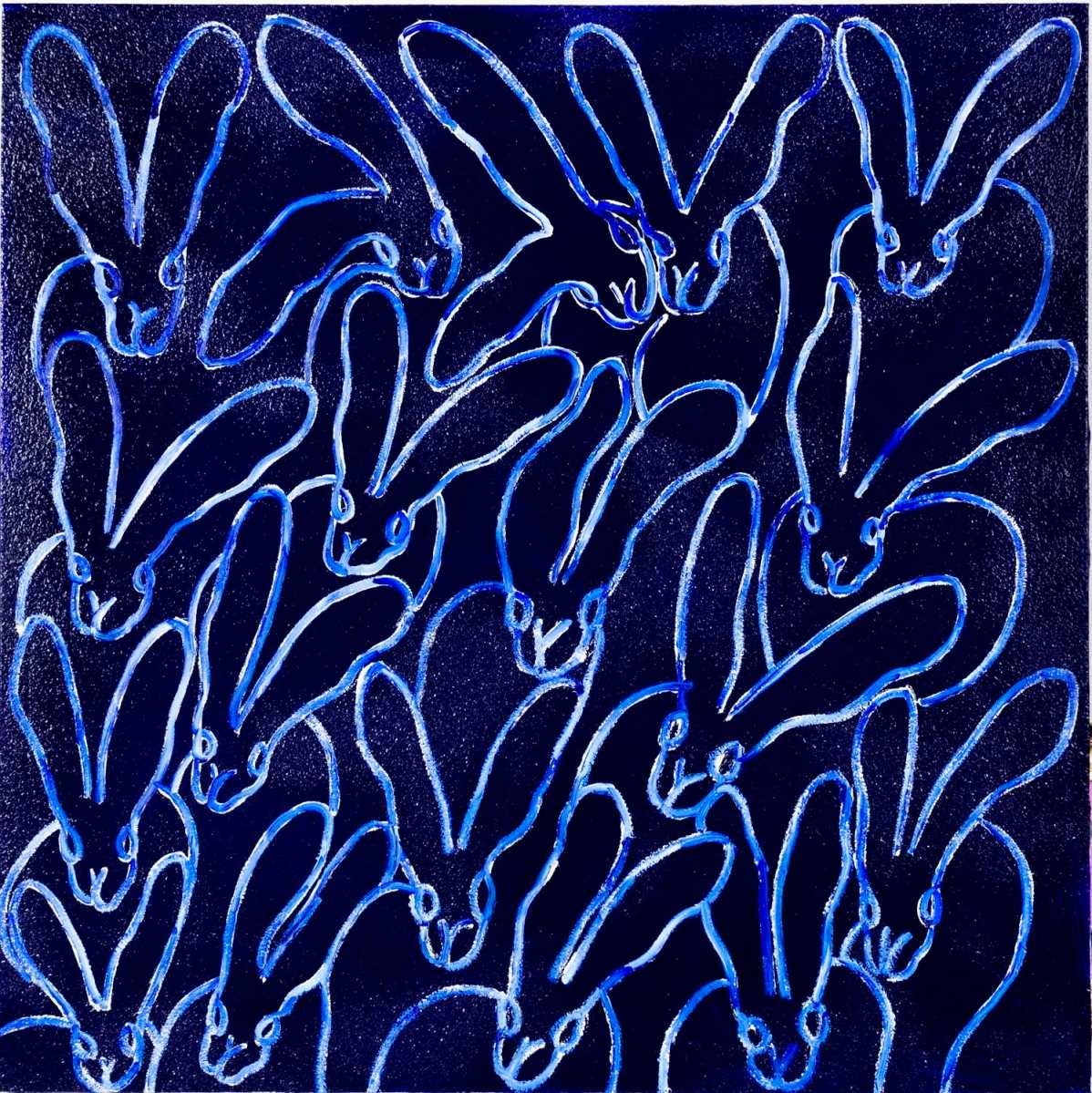 Art: "Blue Rhapsody" by Hunt Slonem