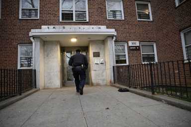 Police at scene in Brooklyn where man was shot dead