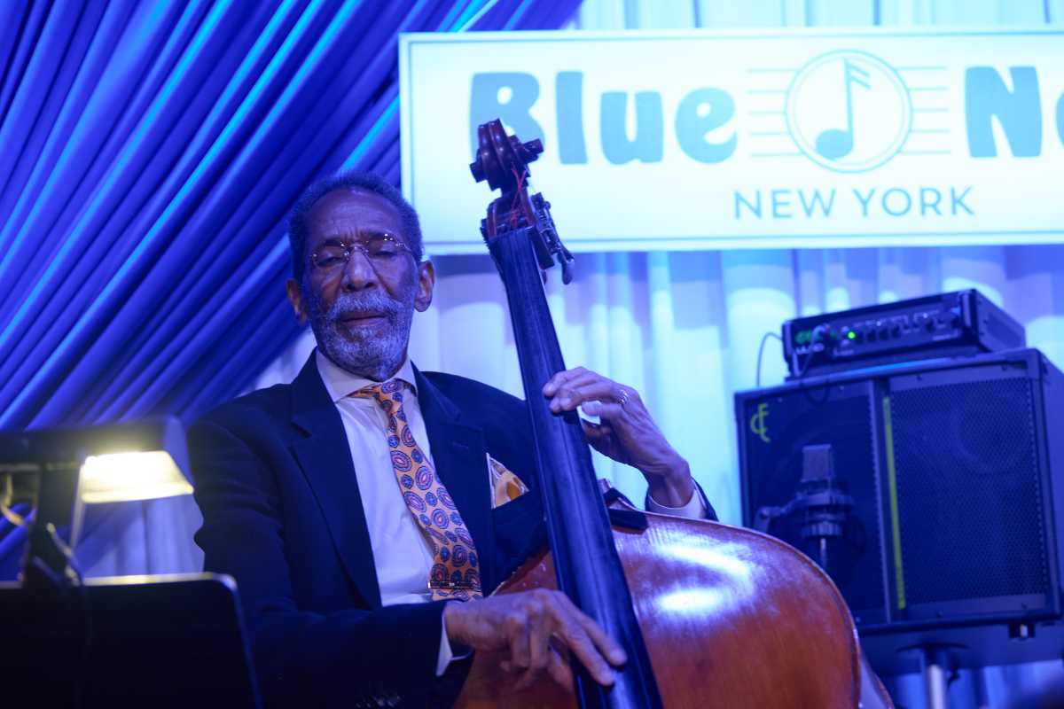 Bassist Ron Carter performs at the Blue Note Jazz Club ahead of his 88th Birthday on Sunday..
