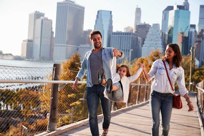 Young families in NYC