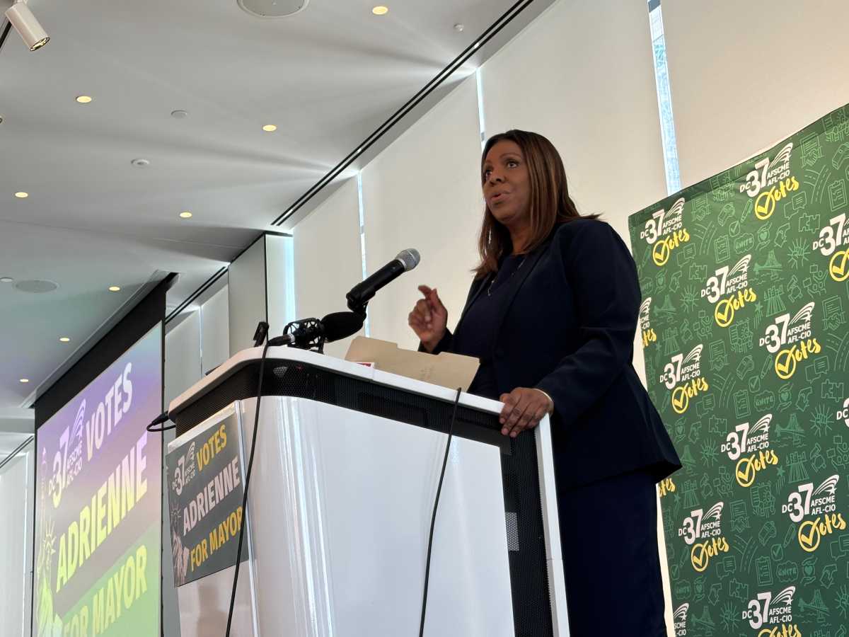 NYC Mayor's Race: AG James, union leaders pitch Speaker Adams as best candidate to take on Trump, stop Cuomo | amNewYork
