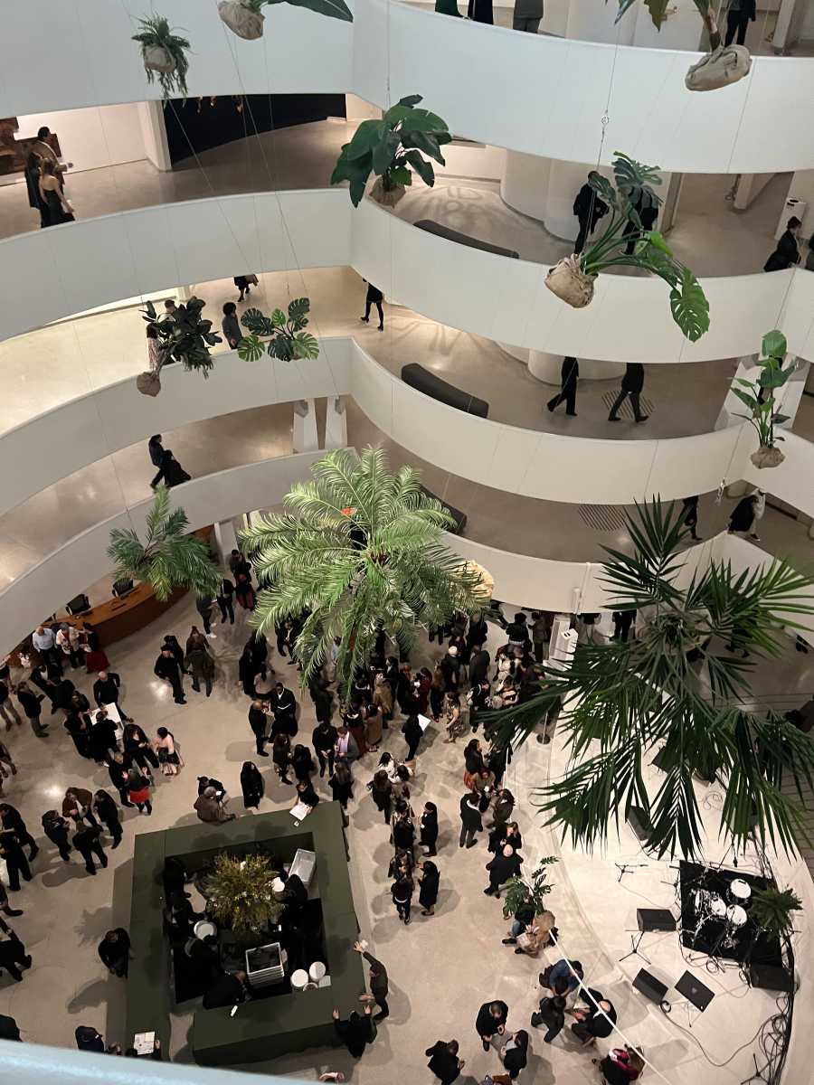 Collector’s Night at the Guggenheim for Rashid Johnson’s "Black & Blue" arrived as a full-throated incantation.