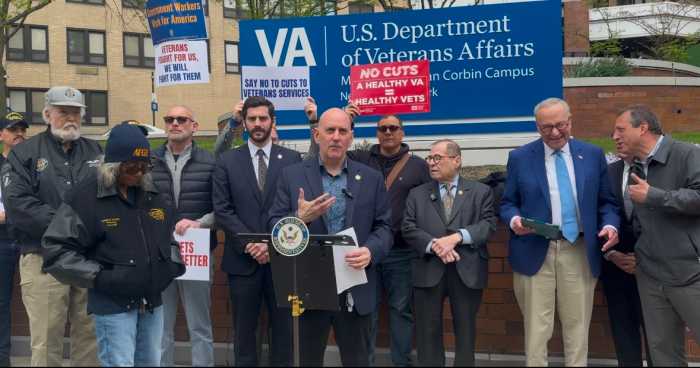 Manhattan pols rail against Trump veterans care cuts