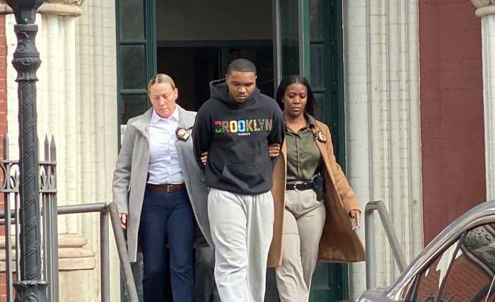 Suspect in Brooklyn sexual assault pattern led out by detectives in perp walk