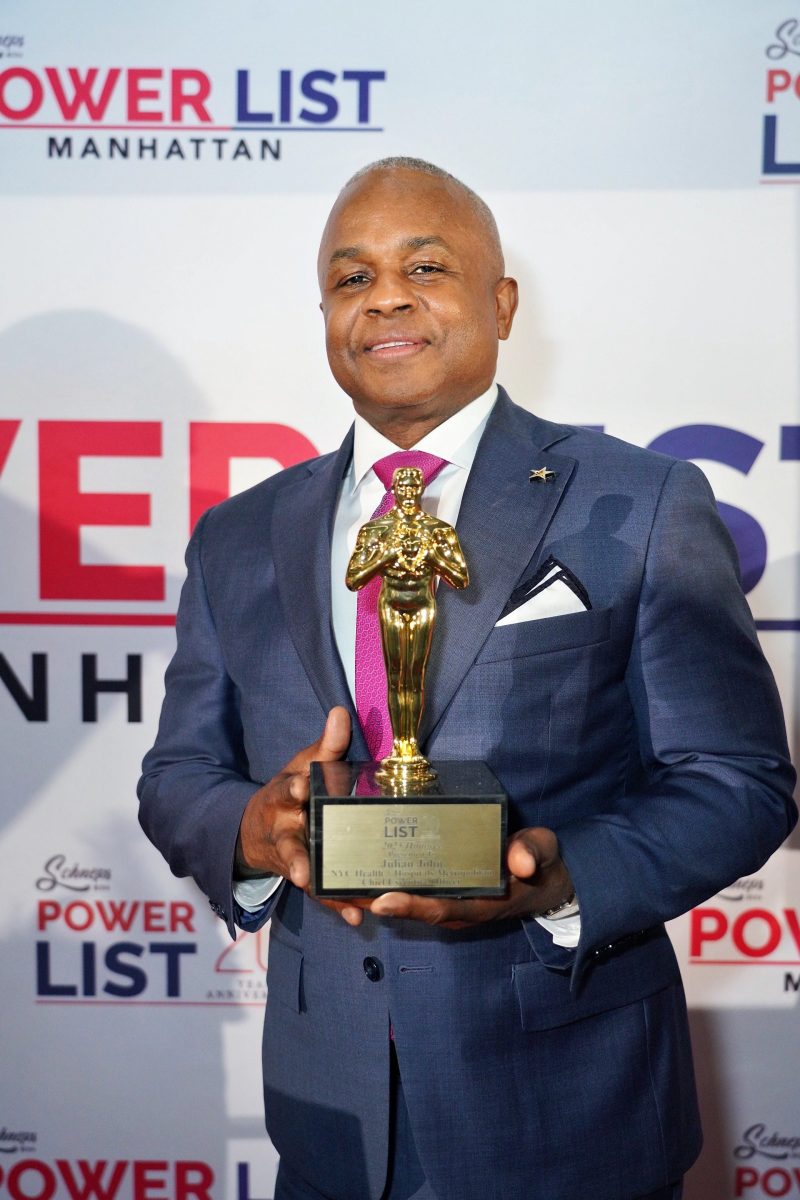 Schneps Media honors Manhattan’s movers and shakers at the Power List Awards 3 Julian John, Chief Executive Officer, NYC Health + Hospitals/Metropolitan