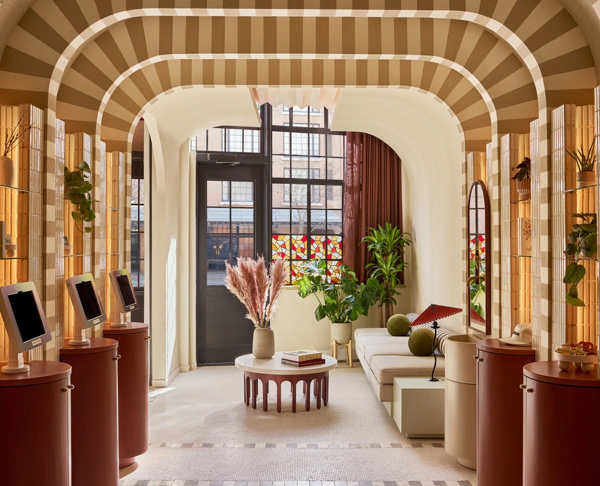 Now Now Noho brings sleeper cabin hotel to the neighborhood 2 The Now Now Noho lobby