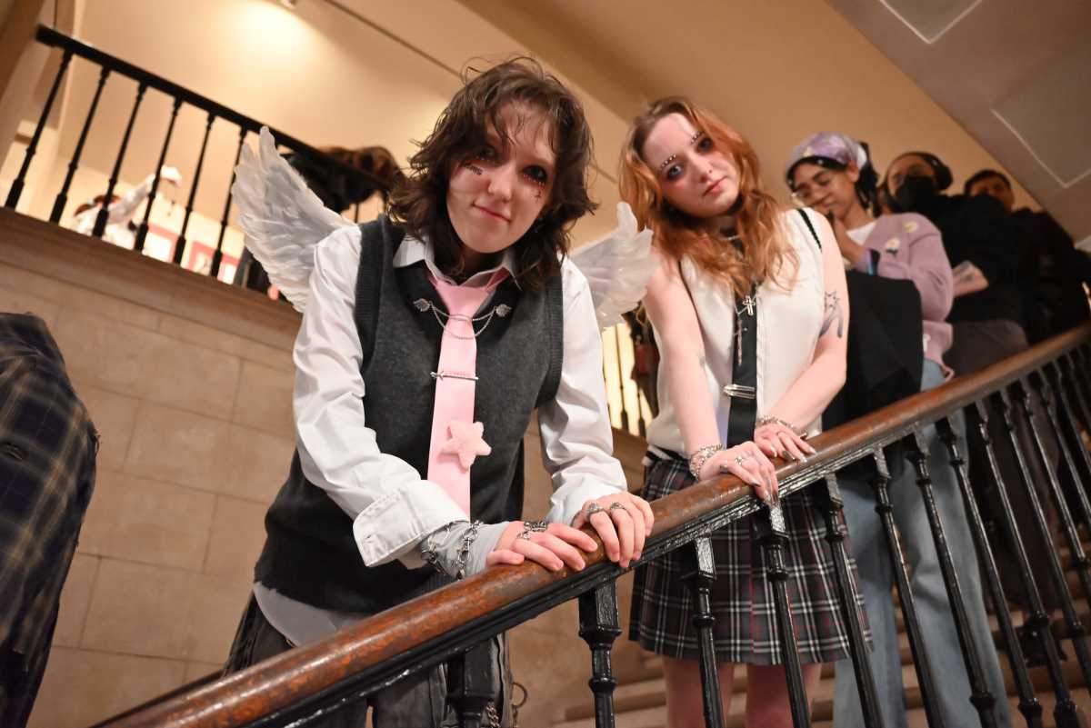 Fans line up to see ARTMS in NYC.