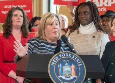 Assembly Member Rebecca A. Seawright talks medicaid