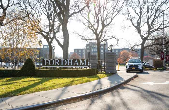 Fordham University in the Bronx