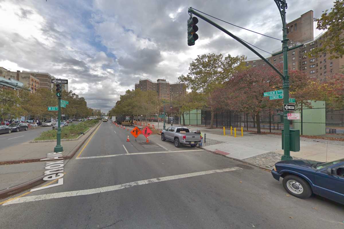 Scene of Harlem shootout