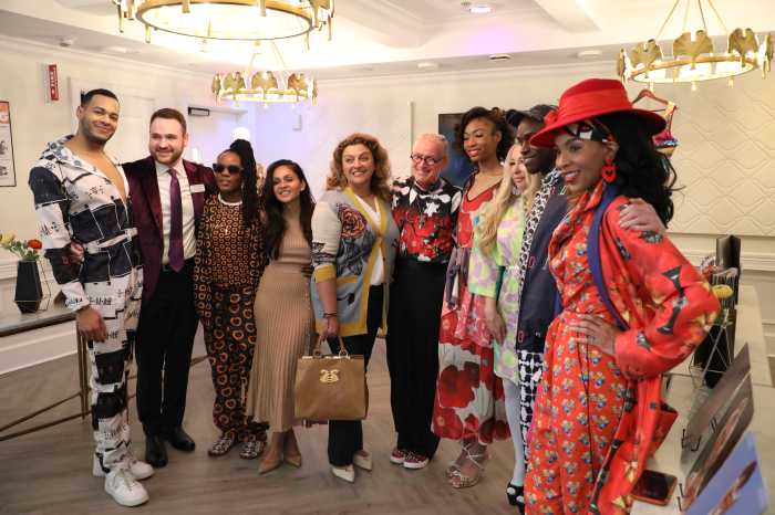 Celebrity stylist honors late husband with fashion line, raising awareness on dementia care.