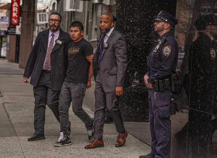 Arrested suspect in Queens rape case