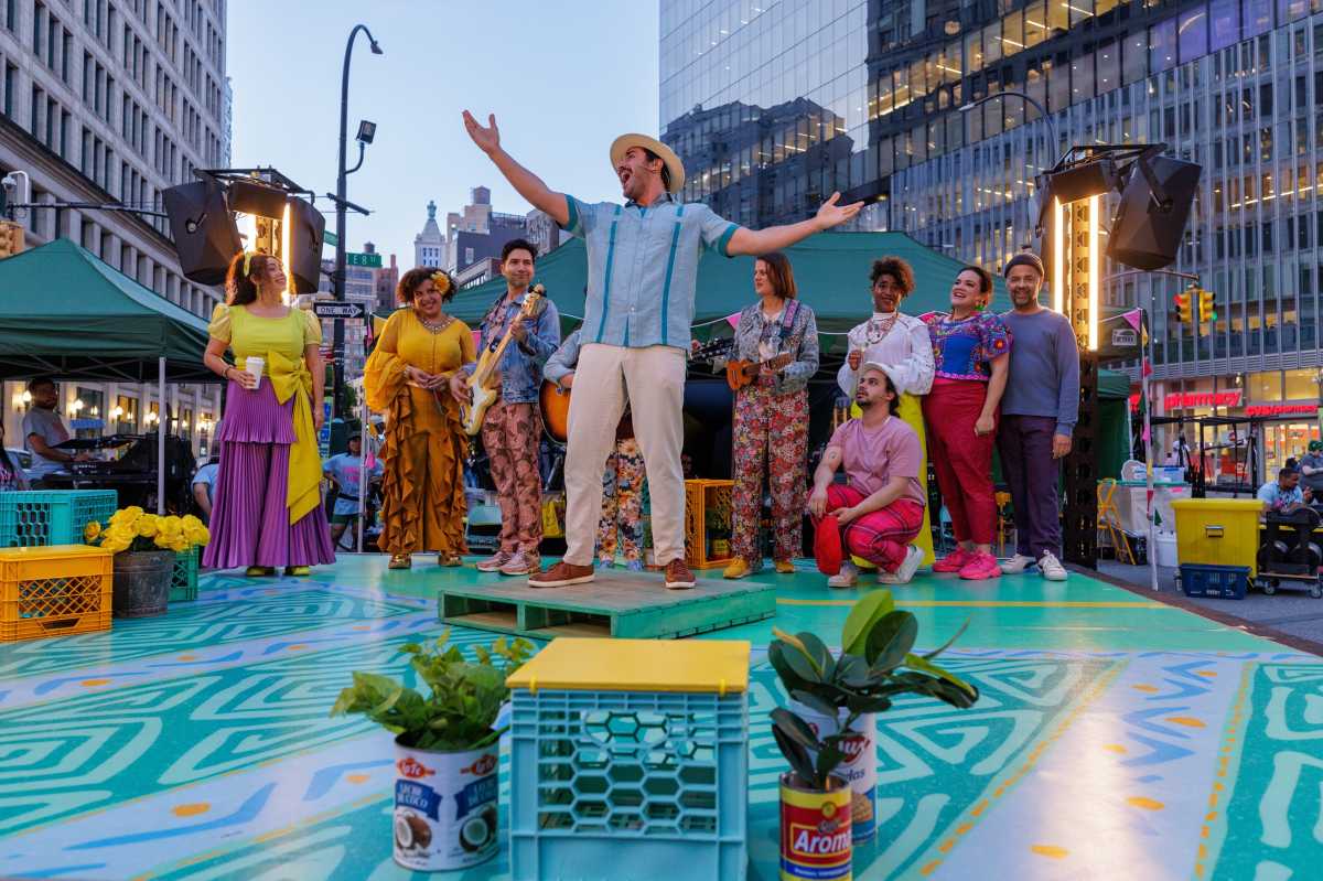 The Public Theater's production of Shakespeare's "A Comedy of Errors."
