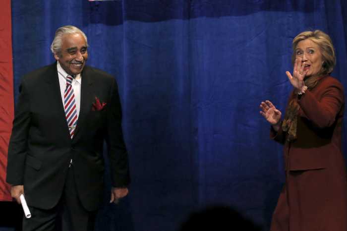 man and woman on a stage