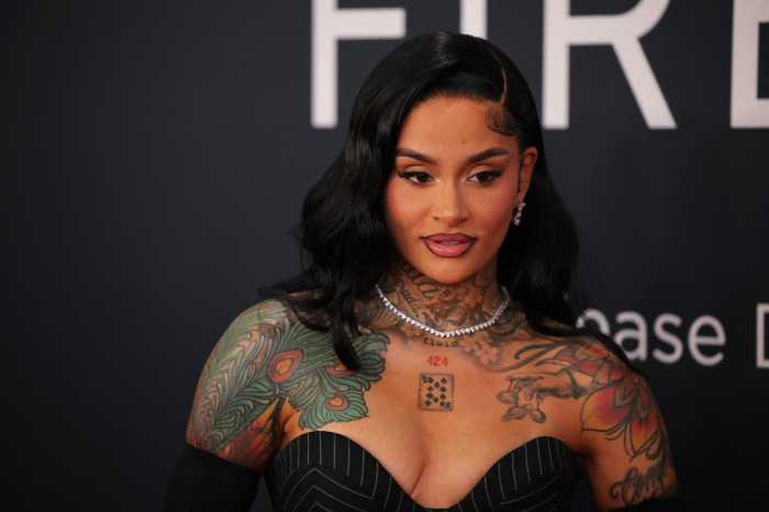 Kehlani at the Grammy Awards