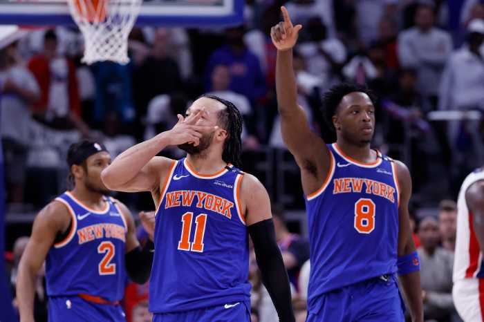 Jalen Brunson Knicks Pistons Game 6 dagger