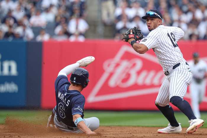Yankees Rays Peraza Walls