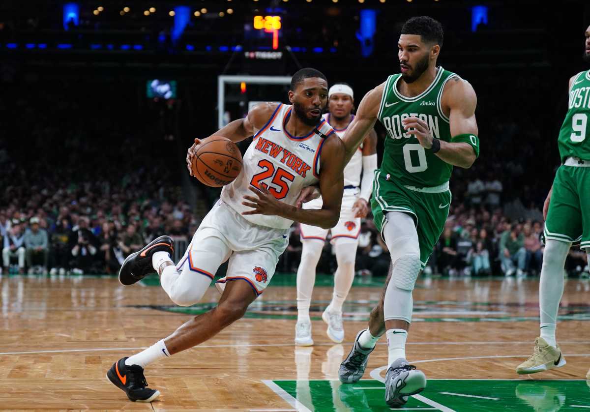Mikal Bridges Knicks Celtics Game 2