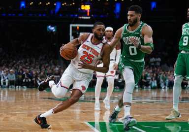 Mikal Bridges Knicks Celtics Game 2